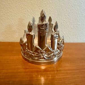 Lenox Silver Candle/Wine bottle Holder